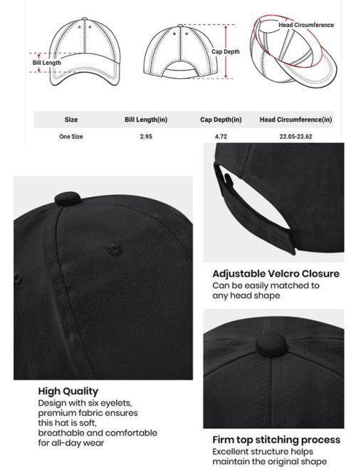 039001792393a9ab3cbab527cd9ddbba-1 Women's Dandelion Pattern Cotton Fit Adjustable Hat