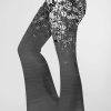 05a60e4f6c211c4140c3c5051b53fe51-1 Women'sPlus Size Casual Black Floral Print Hight Waist Bell Bottom Pants