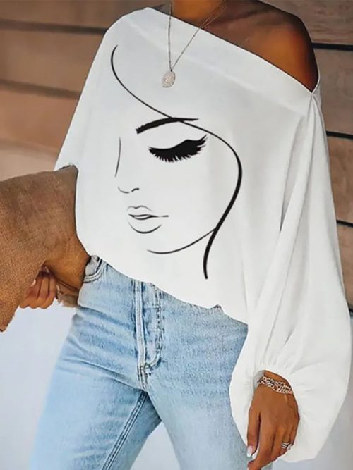 1-6b6571c8-e2d8-4faf-9b2d-819899dbb569-1 White Long Sleeve Print Top