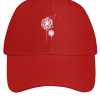 Women's Dandelion Pattern Cotton Fit Adjustable Hat