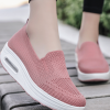 Women's Orthopedic Sneakers, Mesh Up Stretch Platform Sneakers, Comfortable Casual Fashion Sneaker Walking Shoes