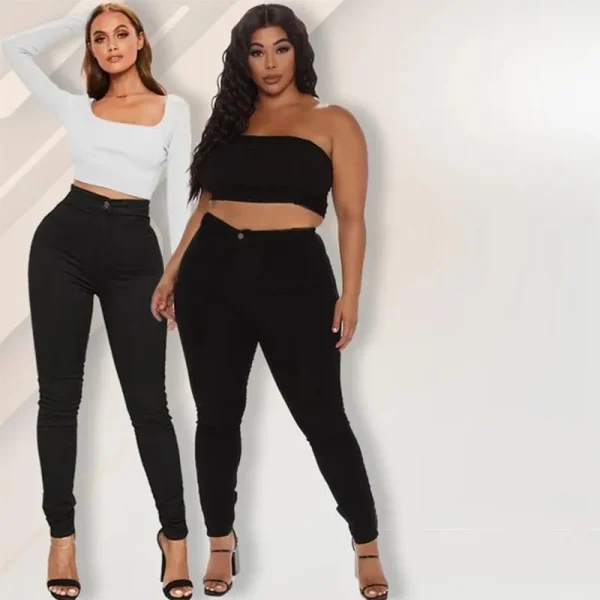 3-13-1 HIGH-RISE STRETCH PLUS SIZE JEANS