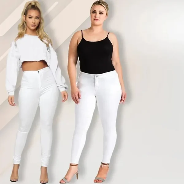 5-11-1 HIGH-RISE STRETCH PLUS SIZE JEANS