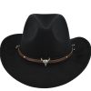 6d983eda308e2d75a45b6a09dca5ab64-1 Metal Bull Skull Cowboy Hat