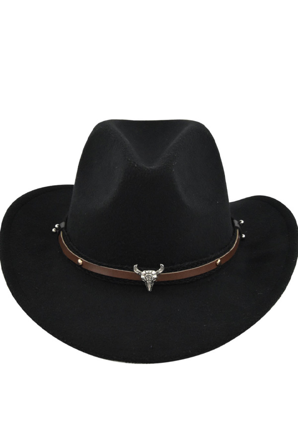 6d983eda308e2d75a45b6a09dca5ab64-1 Metal Bull Skull Cowboy Hat