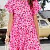 d887b4ee45b4c4d557ff185247ca7488-1 Animal Print Ruffle Sleeve Mini Dress