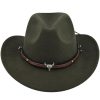 fd7ef824634fb22d3d9db301c5cb0ef6-1 Metal Bull Skull Cowboy Hat