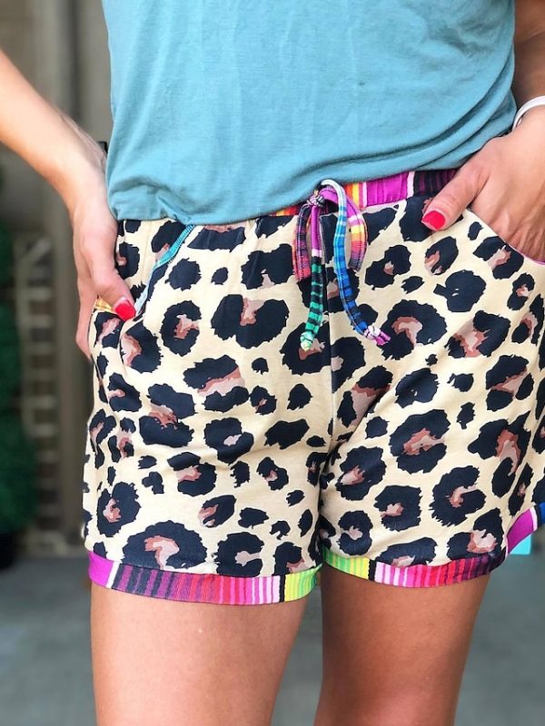 qnoefm1682582933446-1 Women's Wide Leg Shorts Casual Shorts Black White Yellow Beach Wear Casual Holiday Vacation Weekend Side Pockets Print Micro-elastic Short Comfort Graphic S M L XL 2XL