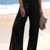 wztwxh1683192338715-1 Women's Wide Leg Pants Trousers Faux Linen Black White Apricot Fashion Casual Daily Side Pockets Wide Leg Full Length Comfort Plain S M L XL 2XL